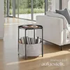 TecTake 404190, Boční/koncový kávový stolek, Černá Náhled obrázku produktu 6