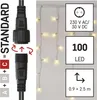 Standard LED spojovací řetěz blikající – rampouchy, 2,5 m, venkovní, teplá/studená bílá Náhled obrázku produktu