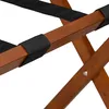 Relaxdays Kofferständer klappbar, Holz Gepäckablage, HBT: Produktbild-Vorschau 8