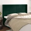 vidaXL Čelo postele s ušima tmavě zelené 163x16x118/128 cm Náhled obrázku produktu 2