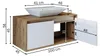 Roomart ATLANTIC-100 Badmöbel-Set 2-teilig 100 cm breit, Produktbild-Vorschau 7