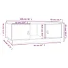 Couchtisch Weiß 100x50x35 cm Massivholz Kiefer Produktbild-Vorschau 10