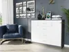 Komoda – antracitová směs – 110 x 35 x 85 cm – Modern U-1 Náhled obrázku produktu 3