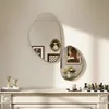 HOMCOM Sada 2 nástěnných zrcadel 70 x 46 cm, 49,5 x 31 cm, Náhled obrázku produktu 7