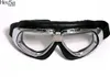 Motorradbrille Fliegerbrille Oldtimer Chopper Biker schwarz Produktbild-Vorschau 2