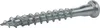 A single metal screw with a threaded shaft and a domed head, isolated on a white background. Anteprima dell’immagine prodotto