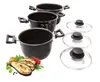 Camp4 3er Alu Camping-Topfset - 6-teilig Produktbild-Vorschau 2