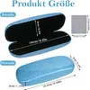 3 Stück Brillenetui Hardcase, Tragbar Brillentasche, Produktbild-Vorschau 2
