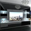 BELINI Wohnwand Vollausstattung Wohnzimmer-Set Moderne Produktbild-Vorschau 2