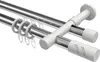 Interdeco Rundrohr-Innenlaufstange / Gardinenstange Produktbild-Vorschau 1