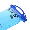Close-up of the top of a blue water bladder with a blue handle. Náhled obrázku produktu