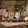 3d Weihnachtsgläser,weihnachtsgläser Christmas Produktbild-Vorschau 3