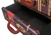 A close-up view of an open drawer on a piece of furniture designed to look like vintage suitcases. Podgląd zdjęcia produktu