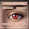 aricona Kontaktlinsen BLOOD VEINS Farblinsen - rot-schwarze Produktbild-Vorschau 5