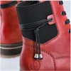 Rieker Damen Schnürboot Kordel Stiefelette Warmfutter Produktbild-Vorschau 20