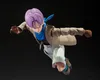 An action figure of Trunks from Dragon Ball GT in a dynamic pose against a black background. Voir les images du produit