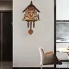 Orologio a cucù vintage - Orologio da parete con pendolo - Anteprima dell’immagine prodotto 6