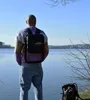 highfeld® Sitzrucksack Ansitzrucksack mit Hocker black Produktbild-Vorschau 9