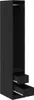 vidaXL Kleiderschrank Schwarz Eichen-Optik 50 x 30 x 200 cm Produktbild-Vorschau 5