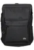 A black Lacoste backpack is shown against a white background. Produktbild-Vorschau