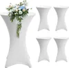 TolleTour 4x Stehtischhusse Stretch Stehtisch Hussen Ø 60 Produktbild-Vorschau 1