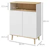 HOMCOM Meuble de rangement, buffet cuisine, avec étagère Voir les images du produit 7