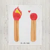 Mr. & Mrs. Panda Decke Streichhölzer - Weiß - Geschenk, Produktbild-Vorschau 2