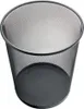 helit Papierkorb the circle networ k, 15 Liter, schwarz Náhľad obrázku produktu 1
