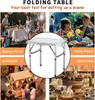 Klapptisch, Gartentisch 25-56cm höhenverstellbar, Tragbarer Produktbild-Vorschau 5