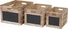 sada 3 dřevěných boxů HWC-E11, úložný box s deskou, Náhled obrázku produktu 4