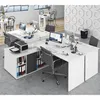 Kondela Rohový PC stolík Dalton 2 New L/P - biela / sivá Náhľad obrázku produktu 9