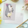 Mr. & Mrs. Panda Postkarte Zahntechnikerin Herz - Grau Produktbild-Vorschau 3