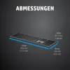 HP Tastatur Dual Mode 975 - Tastatur hinterleuchtet Podgląd zdjęcia produktu 9
