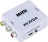 Mini AV(RCA) na VGA, 1080p, Stereo video a audio prevodník, Náhľad obrázku produktu 3