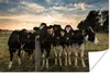 MuchoWow® Poster Kühe - Tiere - Bauernhof 60x40 cm - Produktbild-Vorschau 1