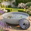 Solar Brunnen Set inkl. Akku - 45 cm bauchige Schale in Produktbild-Vorschau 1