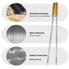 Premium 28er Set Edelstahl Grillspieße 55 cm – extra Produktbild-Vorschau 3