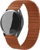 Strap-it OnePlus Watch Lederarmband Loop (Braun) Produktbild-Vorschau 1