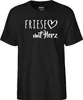 Huuraa Herren T-Shirt Friese mit Herz 3XL Black Bio Produktbild-Vorschau 2