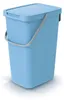 Abfallbehälter 20L SYSTEMA Q COLLECT | Hellblau Produktbild-Vorschau 1