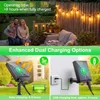 15 m Solar-Lichterkette mit G40-LED-Kugeln, Fernbedienung Produktbild-Vorschau 4