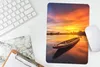 MuchoWow® Mauspad Mousepad Boot - Wasser - Sonnenuntergang Produktbild-Vorschau 5