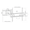Support TV Plasma MC-723 B 37-80" 45kg VESA 600x400 Maclean Voir les images du produit 14