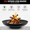Brasero 60 cm - HEAT Outdoor Living Bol ã Feu 60 cm Noir - Voir les images du produit 2