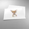 Poster - Poster ohne Rahmen - Damhirschkuh Grafiken Kinder Produktbild-Vorschau 3