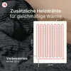 Seranova Heizdecke mit Abschaltautomatik XXL - Extra Produktbild-Vorschau 6