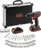BLACK & DECKER BDCDC18BAFC - Bohrtreiber - Li Ion 2x18 V Produktbild-Vorschau 1