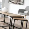 CALICOSY - Lot de 3 tables basses gigognes L100 cm - LENNY Voir les images du produit 8