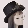 COSDREAMER Unisex Steampunk Zylinder Halloween Kostüm Hut Produktbild-Vorschau 3
