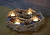 Adventskranz rund mit Teelichthaltern, Weihnachtsdeko Produktbild-Vorschau 5